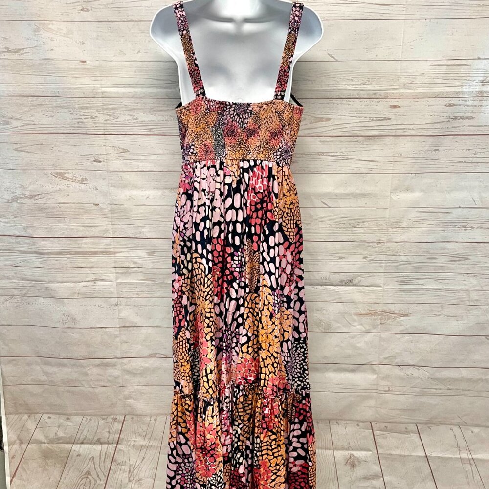 Geisha Designs Smocked Beaded Maxi Dress - Picture 4 of 14